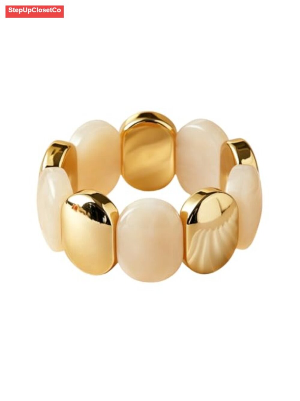 Chunky Acrylic Geometric Bangle Bracelets for Women Stackable Statement